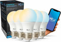 Avant Neo Kit 5 Lampada Led Pera Inteligente Wi Fi 10w 2700K/6500K